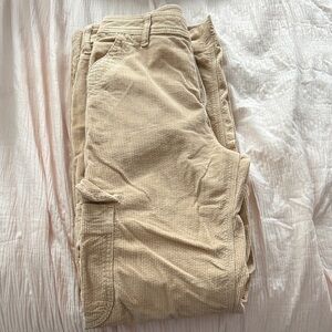 American Eagle Outfitters Women's Tan Corduroy Pants